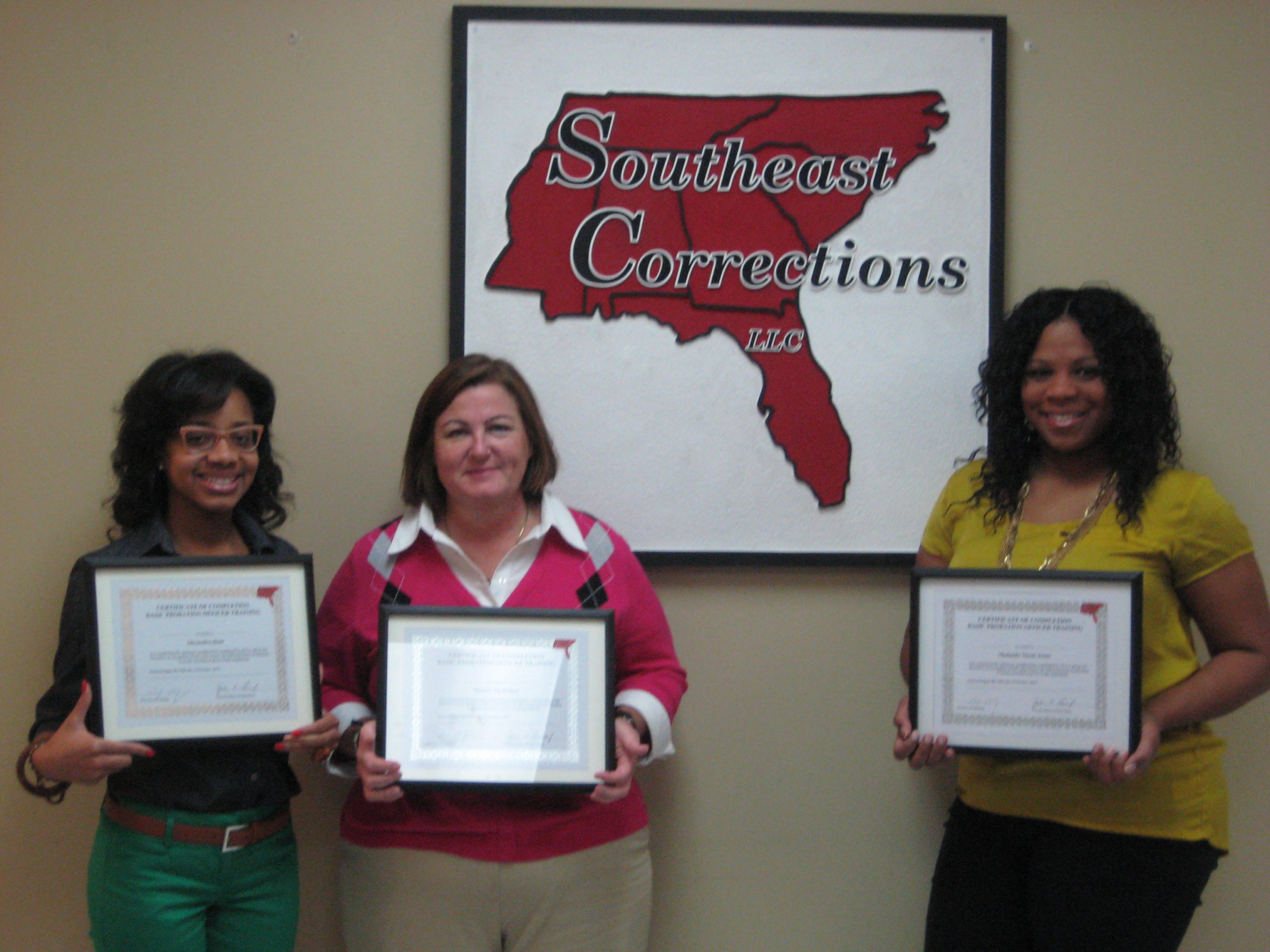 From L-R: Alexandra Dent, Michele McMahon and Nicole Jones