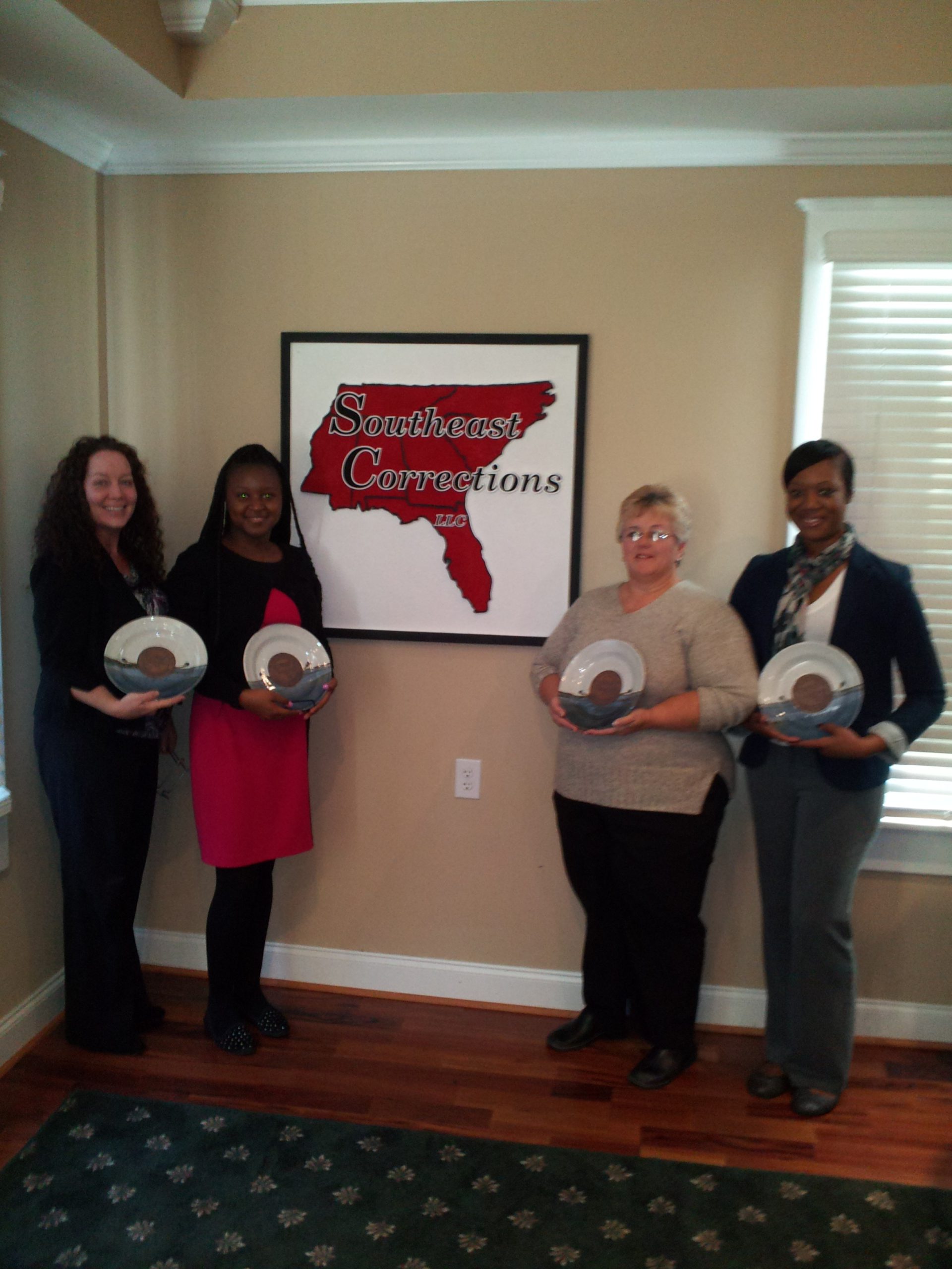 From L-R: Kristina Poole, Felicia Stackhouse, Melodie Powell and Ashley Washington